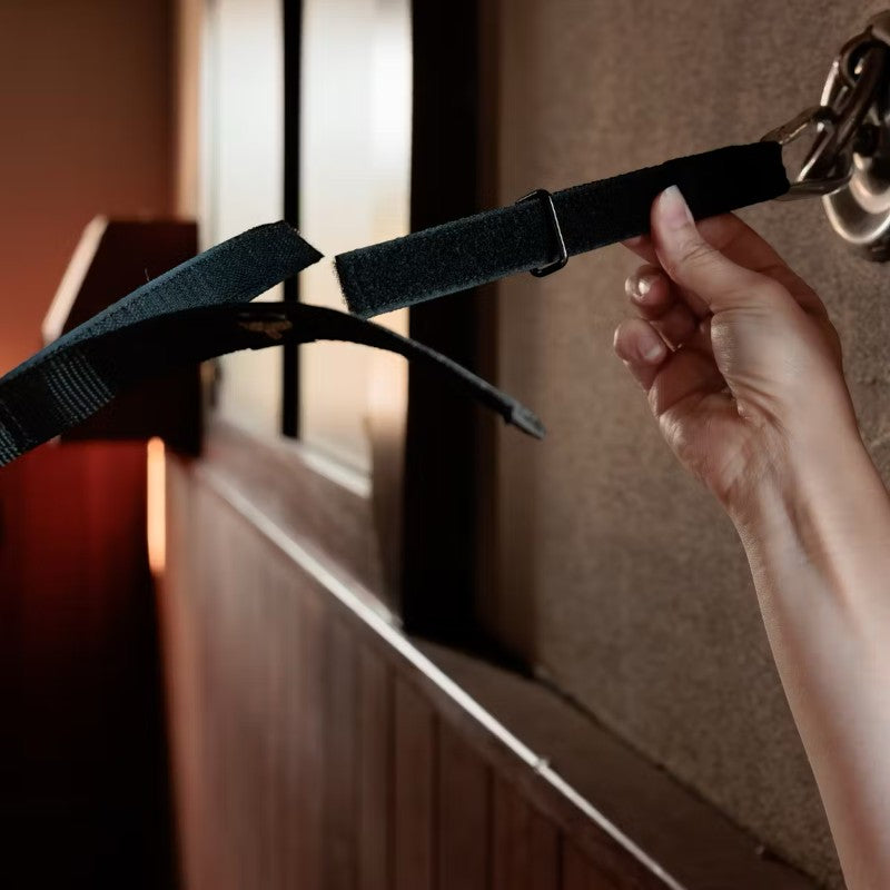 Kentucky Horsewear - Lanière d'attache de box noir | - Ohlala