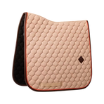 Kentucky Horsewear - Dressuurzadeldek Onion Quilt Leather Neon beige | - Ohlala