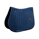 Kentucky Horsewear - Zadeldekje Velvet Mini Pearls marine | - Ohlala