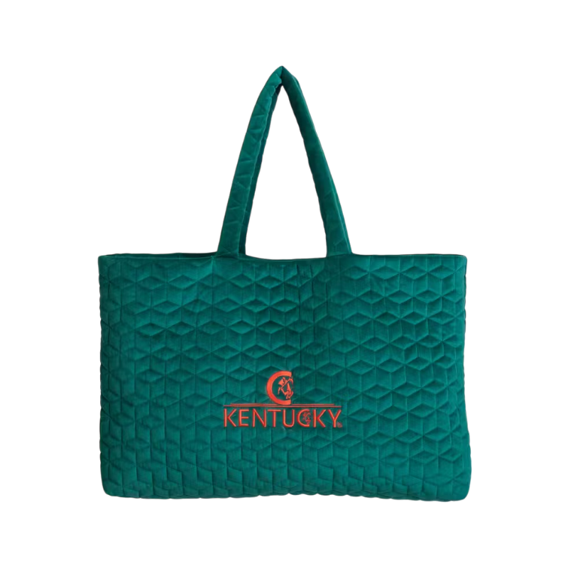 Kentucky Horsewear - Sac Velvet Logo Kentucky émeraude | - Ohlala