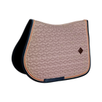 Kentucky Horsewear - Tapis de selle pied de poule bordeaux/ navy | - Ohlala