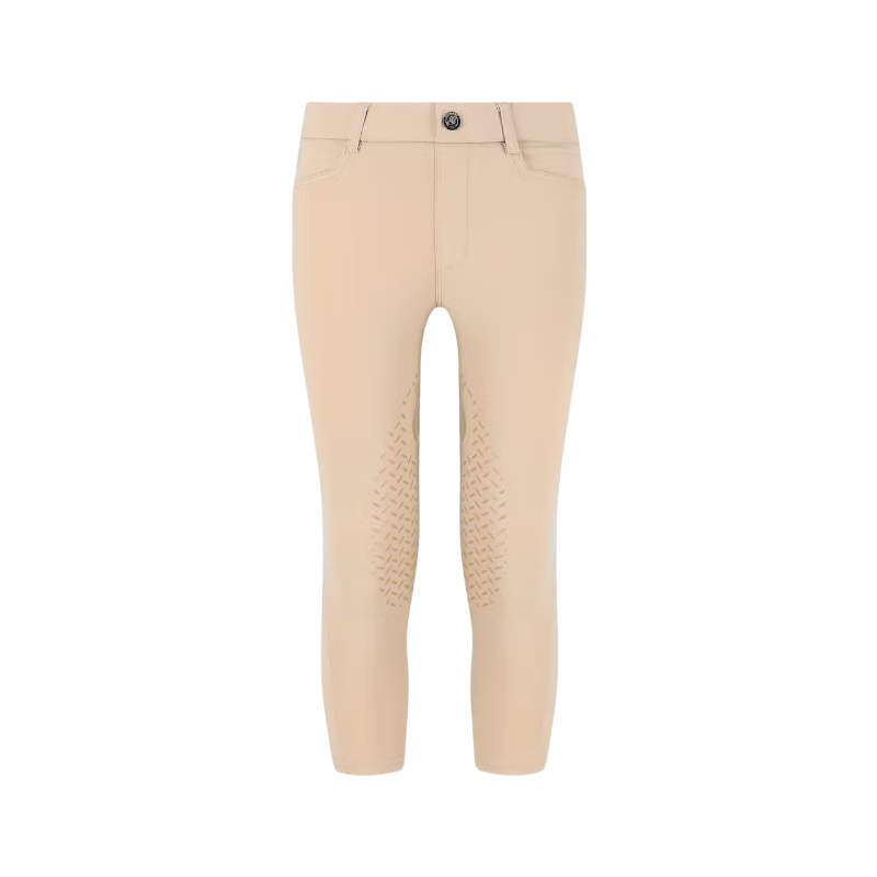 Kentucky Horsewear - Legging d'équitation Mexico Kids garçon avec Grip au genou beige | - Ohlala