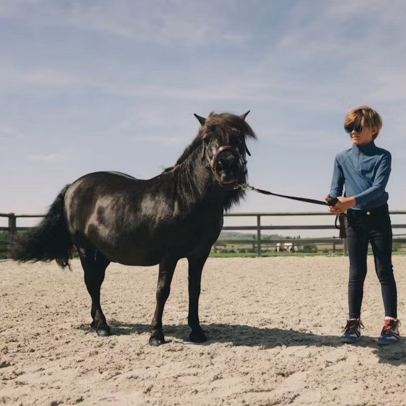 Kentucky Horsewear - Legging d'équitation Mexico Kids garçon avec Grip au genou marine | - Ohlala