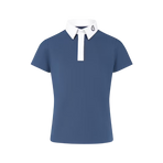 Kentucky Horsewear - Osaka Kids wedstrijdpolo jongens korte mouwen marine | - Ohlala