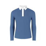Kentucky Horsewear - Osaka Kids wedstrijdpolo jongens lange mouwen marine | - Ohlala