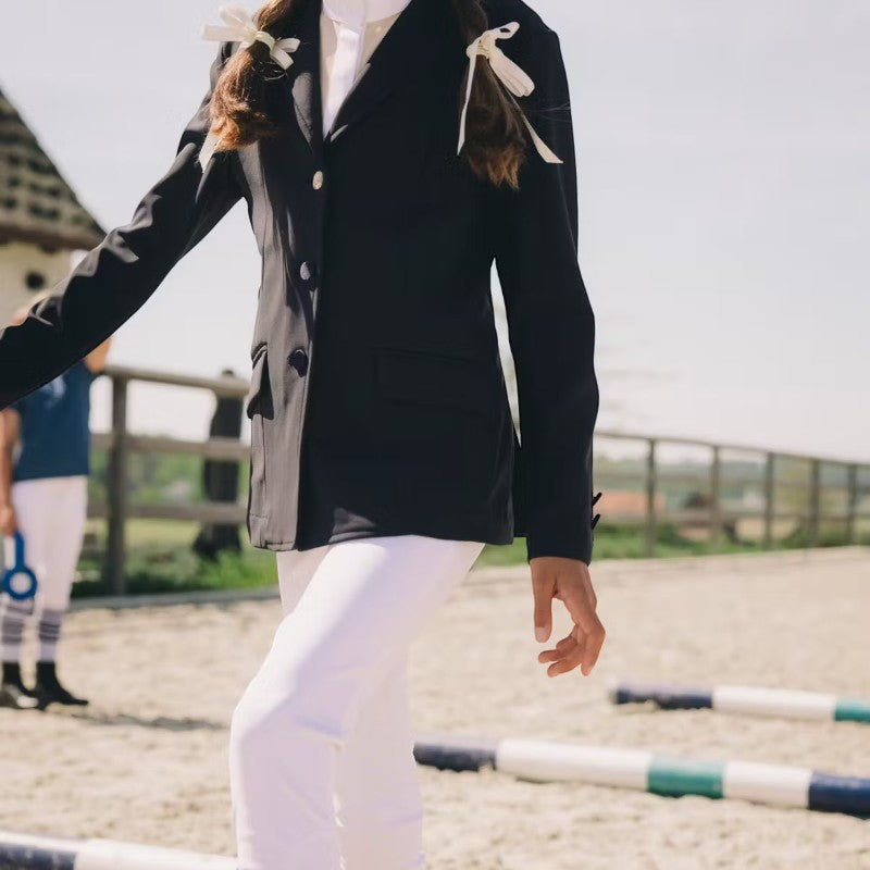 Kentucky Horsewear - Veste de concours Paris Kids fille marine