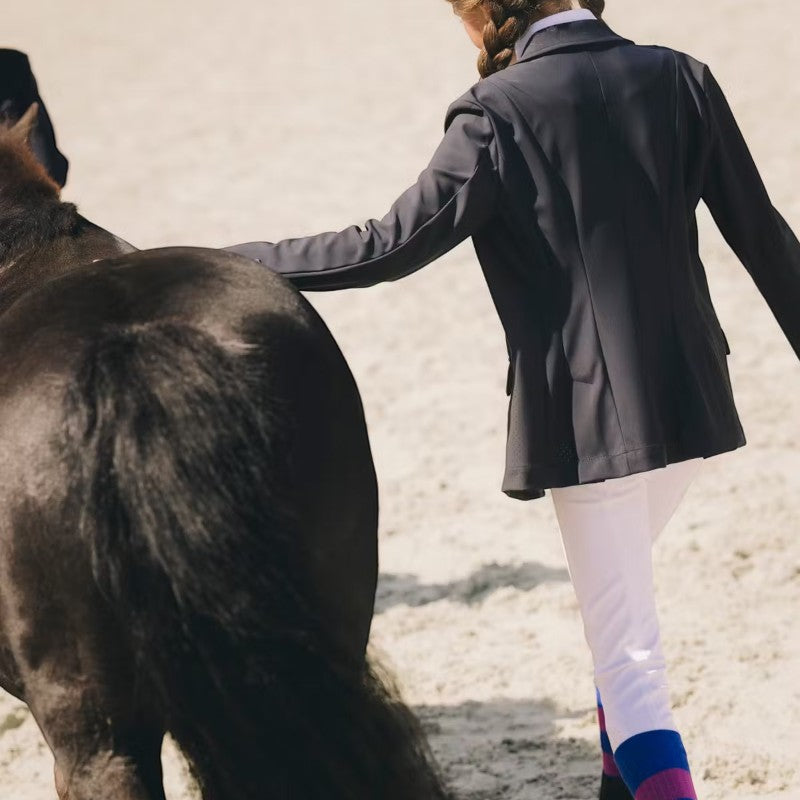 Kentucky Horsewear - Veste de concours Paris Kids fille marine