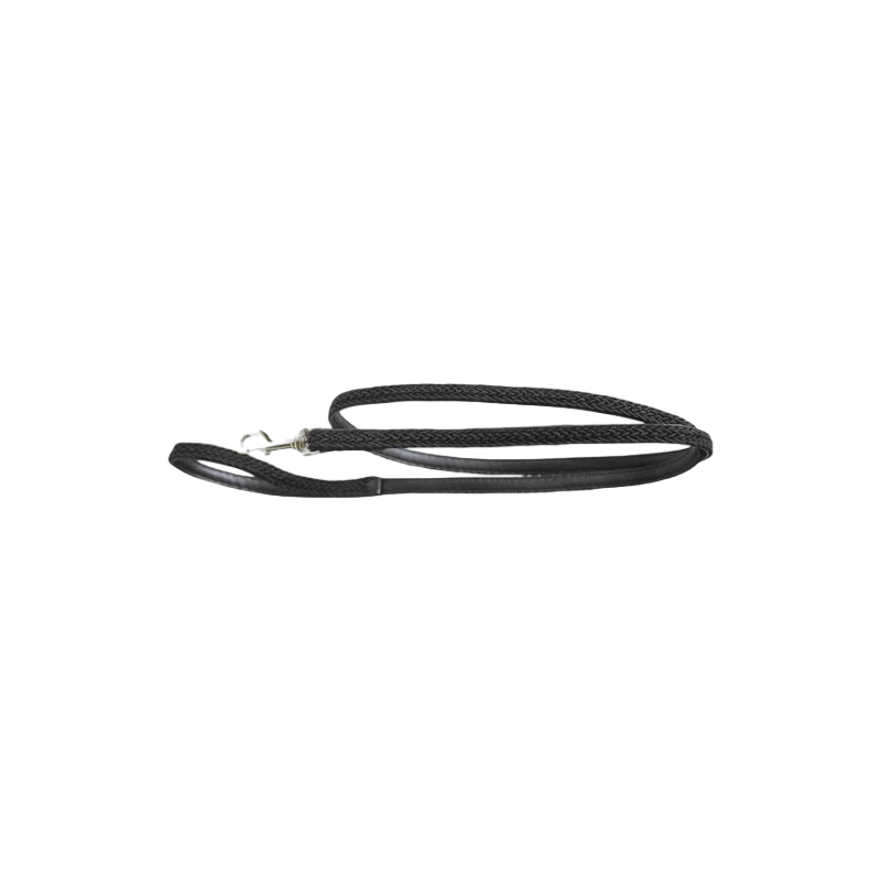Kentucky Horsewear - Longe en nylon tressé noir 2 m | - Ohlala