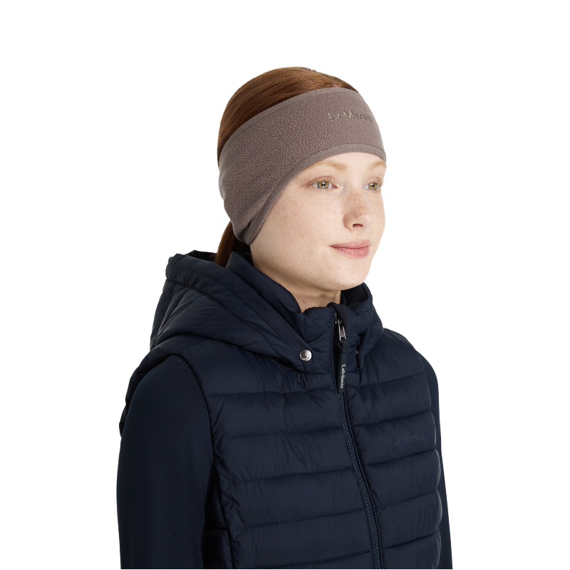 Lemieux - Bandeau cache-oreilles en polaire walnut | - Ohlala