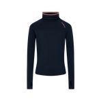 Lemieux - Baselayer met opstaande kraag voor meisjes Young Rider Savannah marine | - Ohlala
