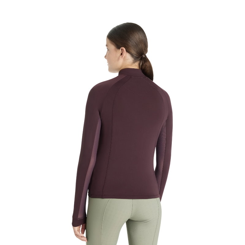 Lemieux - Baselayer léger enfant Young Rider Hope damson