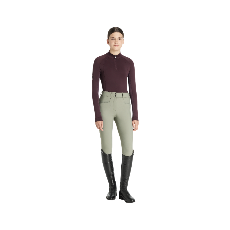 Lemieux - Baselayer léger enfant Young Rider Hope damson