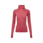 LeMieux - Dames baselayer lange mouwen col montant Sara cranberry | - Ohlala