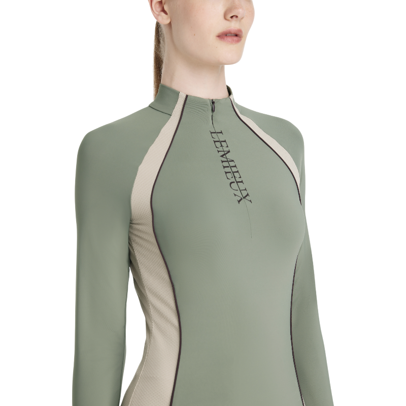Lemieux - Baselayer manches longues mesh femme Philippa rosemary