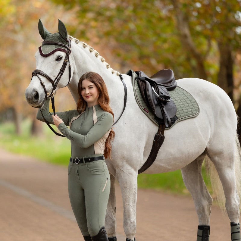 Lemieux - Baselayer manches longues mesh femme Philippa rosemary