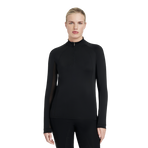 Lemieux - Dames baselayer lange mouwen Halle zwart | - Ohlala