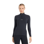 Lemieux - Dames baselayer lange mouwen Mia Mesh zwart | - Ohlala