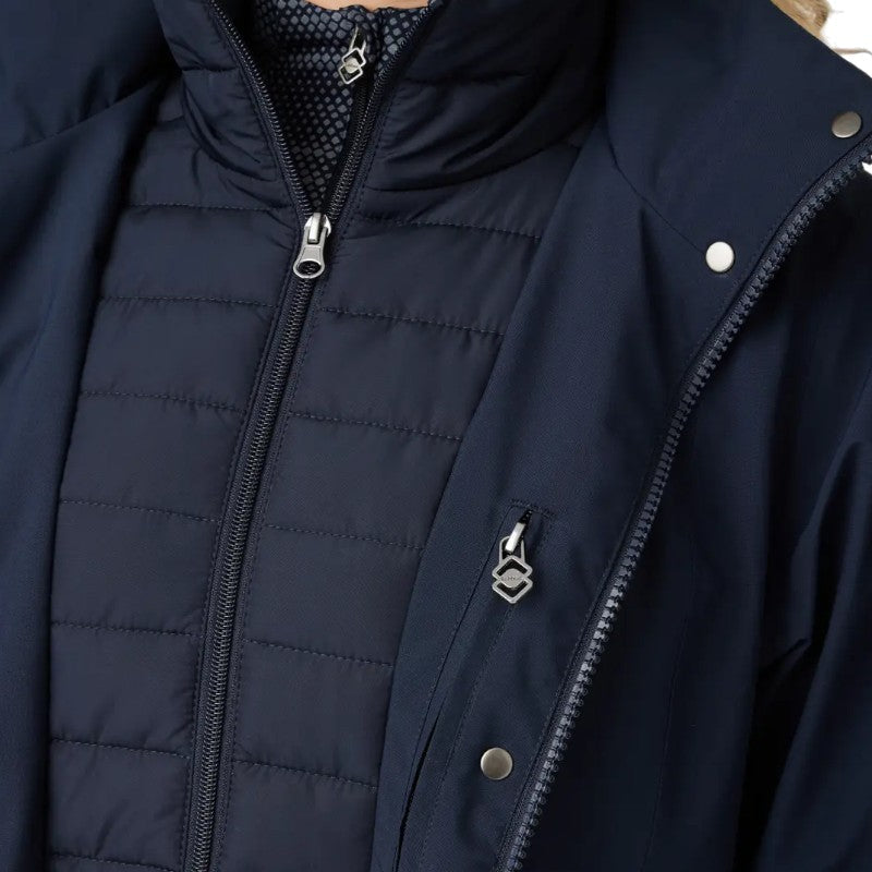 Lemieux - Blouson manches longues imperméable femme Amelie marine | - Ohlala