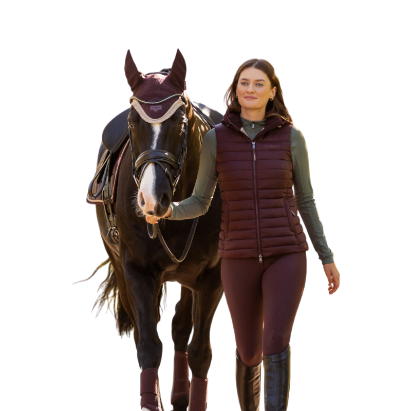 LeMieux - Bonnet pour chevaux Loire damson