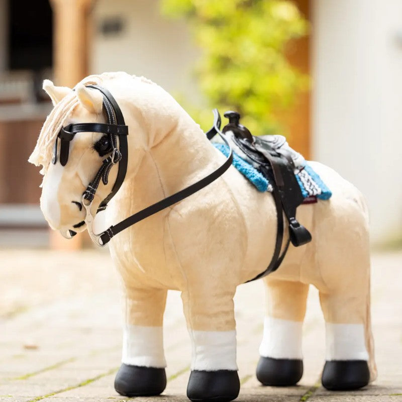 Lemieux - Bridon Western pour Toy Pony noir