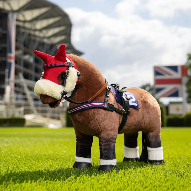 Lemieux - Bridon de course pour Toy Pony noir