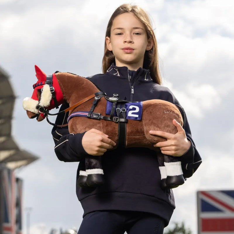 Lemieux - Bridon de course pour Toy Pony noir