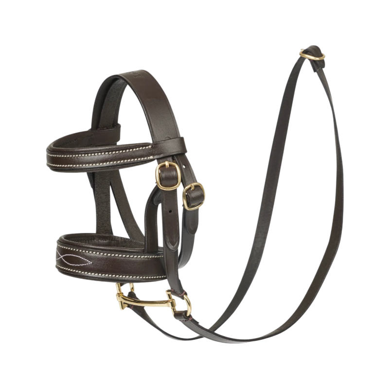 Lemieux - Bridon pour Toy Pony marron