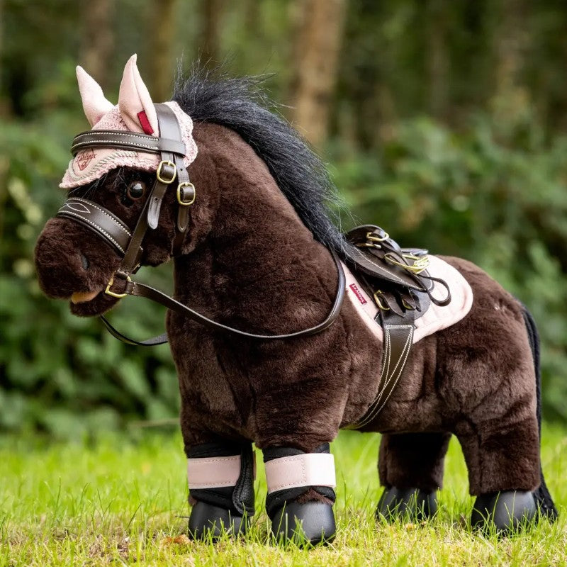 Lemieux - Bridon pour Toy Pony marron