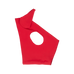 Lemieux - Elasthanen hoofdmasker voor Hobby Horse rood | - Ohlala