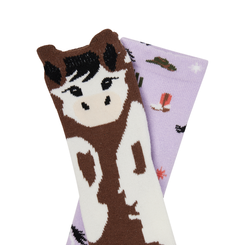 Lemieux - Chaussettes Mini Paint Pony lilac (x2)