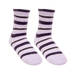 Lemieux - Chaussettes enfant Mini Fluffy Sabrina à rayures lilac | - Ohlala