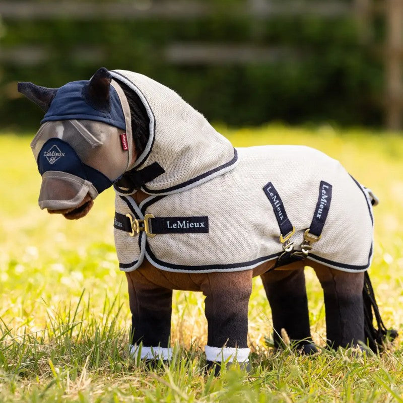 Lemieux - Chemise anti-mouches pour Toy Pony gris/ marine