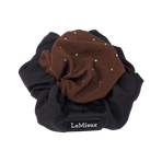 Lemieux - Chouchou Hair Net met kristal zwart/bruin | - Ohlala