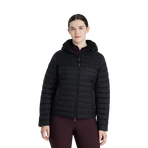 Lemieux - Rose gewatteerde hoodie dames zwart | - Ohlala