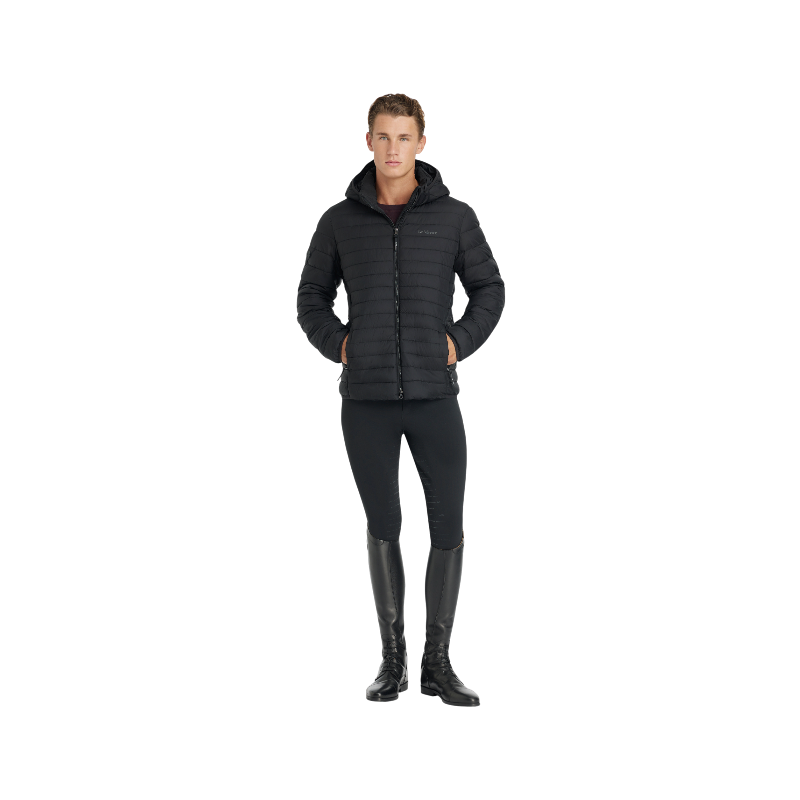 Lemieux - Doudoune à capuche homme noir | - Ohlala
