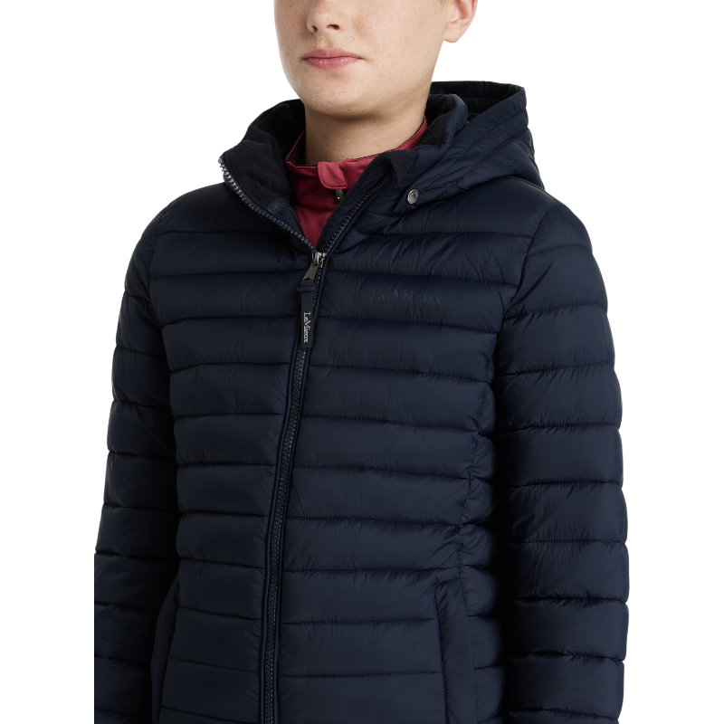 Lemieux - Doudoune manches longues junior Young Rider Ruby marine