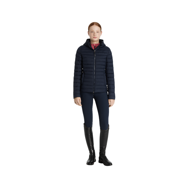 Lemieux - Doudoune manches longues junior Young Rider Ruby marine