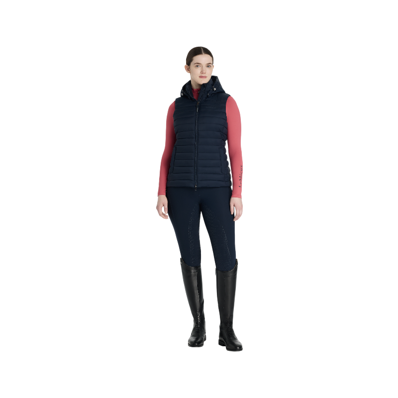 LeMieux - Doudoune sans manches femme Rose marine