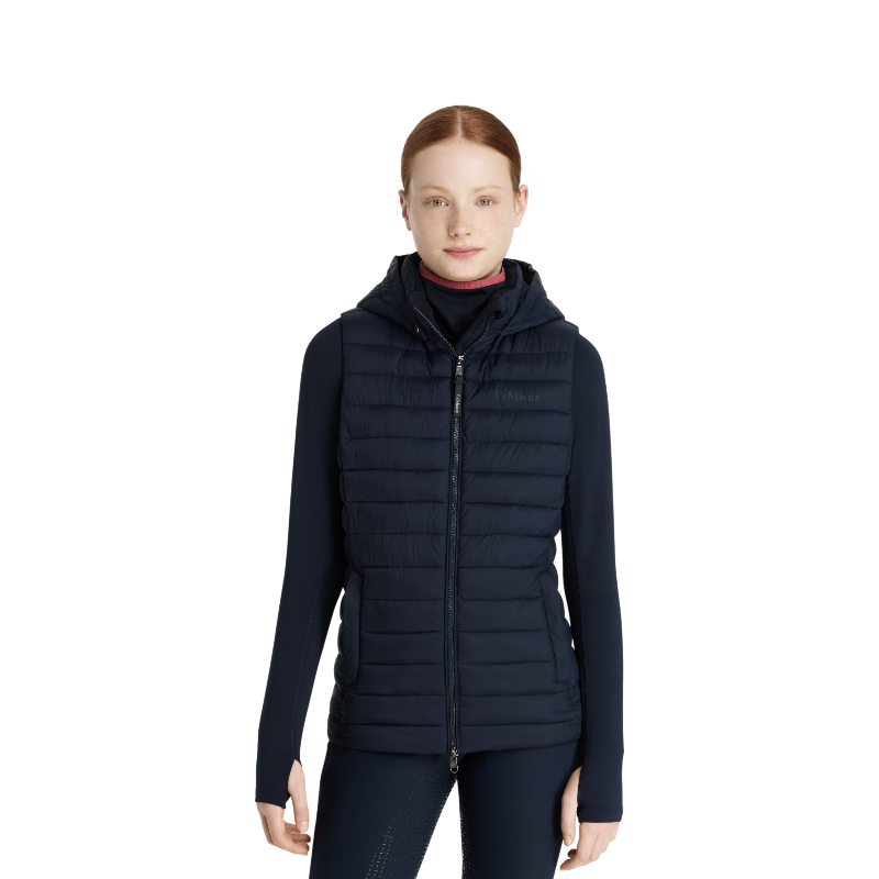 Lemieux - Doudoune sans manches junior Young Rider Ruby marine
