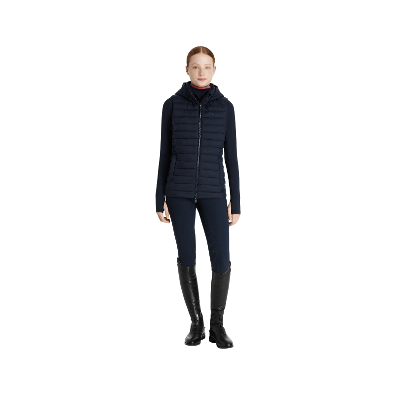 Lemieux - Doudoune sans manches junior Young Rider Ruby marine