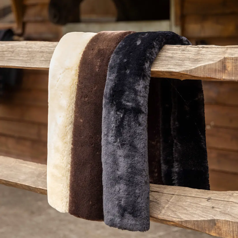 Lemieux - Housse de sangle Simuwool Breastgirth marron | - Ohlala