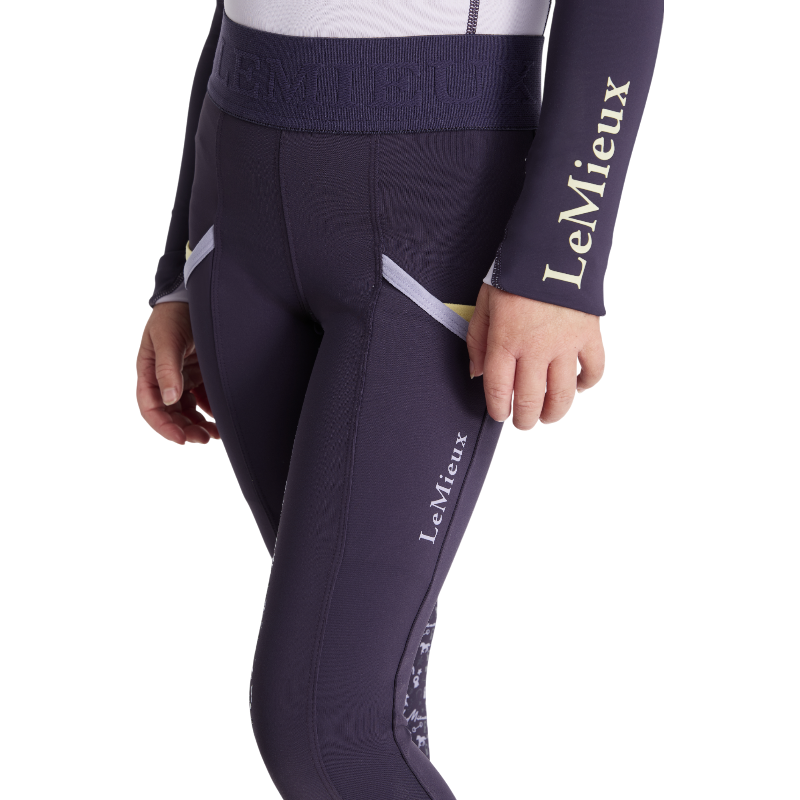 Lemieux - Legging d'équitation enfant Pull-on Mini juniper