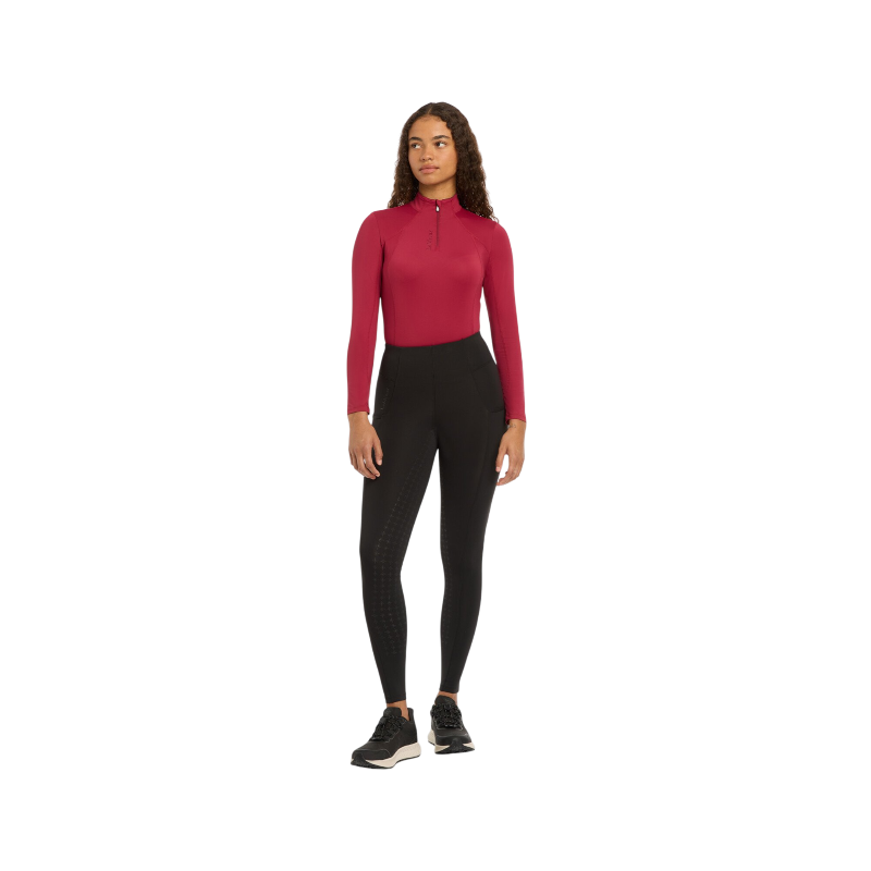 Lemieux - Legging d'équitation femme Pull-on Naomi Full Grip noir | - Ohlala