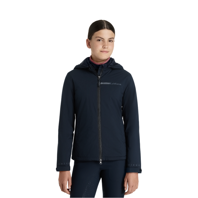 Lemieux - Waterdichte kinder ruiterjack Young Rider Thea marine | - Ohlala
