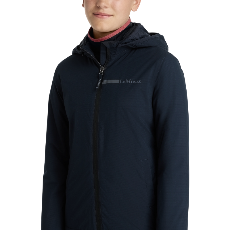 Lemieux - Waterdichte kinder ruiterjack Young Rider Thea marine | - Ohlala