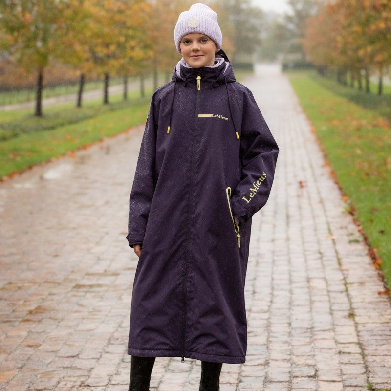 Lemieux - Manteau de pluie enfant HydroShield Junior Young Rider juniper | - Ohlala