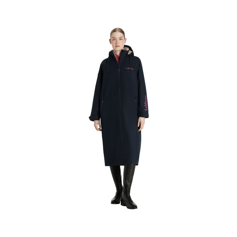 LeMieux - Manteau de pluie femme HydroShield marine | - Ohlala
