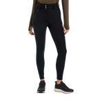 Lemieux - Dames waterdichte rijbroek DryTex Full Grip zwart | - Ohlala