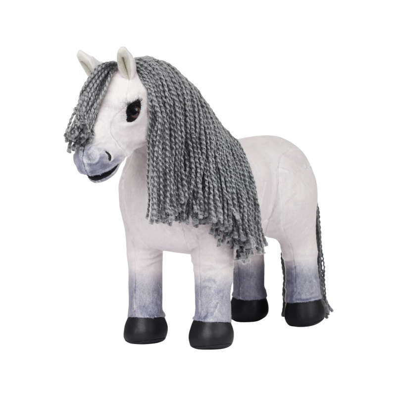 Peluche Cheval Gris Vintage – Poney Artisanal, Lavable, Pour Enfant (occasion)