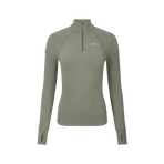 Lemieux - Dames fleece met rits col Frances rosemary | - Ohlala